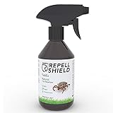 RepellShield - Natürliches Zecken Spray als Schutzbarriere, Hautfreundliches Anti Zeckenschutz Hundespray für ihre Haustiere, Flohspray, Zeckenmittel Katzen Produkt, Zeckenspray Hund - 250ml