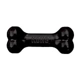 KONG – Extreme Goodie Bone – Robuster Kautschukknochen für Kräftiges Kauen, Schwarz – Für Große Hunde