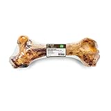 Irish Pure Premium Kauknochen vom Rind für Hunde, Vitamine, Getreidefrei, Sensitiv, Hundeknochen aus Irland (Giant Beef Bone)