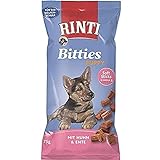 RINTI Extra Bitties Puppy Huhn and Ente, 1 x 75 g