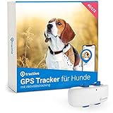 Tractive GPS DOG 4. Tracker für Hunde. Immer wissen, wo dein Hund ist. Halte ihn mit Aktivitätstracking fit. Unbegrenzte Reichweite. (Schneeweiß)