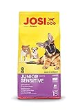 JosiDog Junior Sensitive (1 x 18 kg) | Welpenfutter für empfindliche Hunde | Premium Trockenfutter für wachsende Hunde | powered by JOSERA | 1er Pack