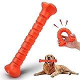 Hundespielzeug, unzerstörbares, Robustes Hundekauspielzeug für Aggressive Kauspielzeuge für mittelgroße Rassen, Hundespielzeug in Knochenform zum Kauen, Jagen und Holen