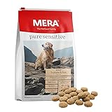MERA pure sensitive Truthahn & Reis Senior, Hundefutter trocken für den sensiblen Hund, Trockenfutter aus Truthahn und Reis, gesundes Futter für ältere Hunde, ohne Weizen (12,5 kg)