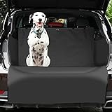 KYG Universal Kofferraumschutz Hunde - Kofferraumdecke mit Ladekantenschutz - Wasserabweisend & Pflegeleicht- Ideale Kofferraumschutzmatte für deinen Hund