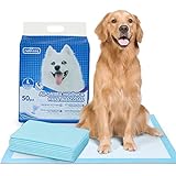 Nobleza -50 x Ultra saugfähige Hunde Trainingsunterlagen Welpenunterlage Welpen Toilettenmatte, 60 * 90cm