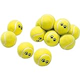 Karlie Spielzeugtrommel mit 12 Tennisbällen ø: 6 cm gelb