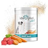 Ida Plus - Barf Basic 700 g - optimale Barf Ergänzung für Hunde - hochwertiger Barf Zusatz - reich an Mineralstoffen, Spurenelemente & B-Vitaminen - für Starke Knochen & Zähne
