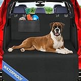Wimypet Kofferraumschutz für Hunde mit Universeller, Kofferraumdecke für Hunde Wasserdichter Kofferraum Hundedecke Auto Schutzdecke 2 in 1 mit Seitenschutz, für PKW-LKW Van und SUV (180x103 cm)