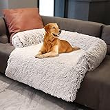 YZBBSH Hundebett Couch für Sofaschutz Hund und Kofferraumschutz, Flauschige Hundedecke, Hundedecke Haustier Super Softe Warme und Weiche Flauschig Fleece für Hundebett Sofa und Couch,Braun,74cm