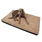 Orthopädisches Hundebett Benji Größe XL (120 x 72 x 10 cm) - optimaler Liegekomfort für Ihr Haustier - viscoelastische Hundematratze mit abnehmbaren Bezug und Antirutschbeschichtung