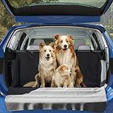 BELISY Universal Kofferraum Schutz - mit Seiten- & Ladekantenschutz - Perfekte Schutzdecke für Hunde - Auto Schondecke für einen sauberen Kofferraum