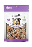 DOKAS Getreidefreier Premium Snack mit Hühnerbrust & Fisch für Hunde – Ideal für zwischendurch, 220 g (1er Pack)