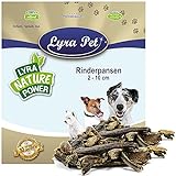 Lyra Pet® 10 kg Rinder Pansen 10000 g getrocknet Hundefutter Pansen Kausnack