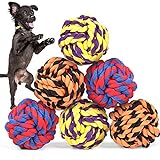G.C 6 Stück Hundespielzeug Seil unzerstörbar große Hunde, Hund Spielsachen Kauspielzeug Robustes interaktives, Hundezahnbürste Spielzeug für Kleine Welpen Mittelgroße Hündchen